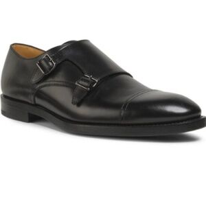 Brunello Cucinelli -Men's Double Monk Strap Shoes, Nero, EU 44 (11) Brand-new